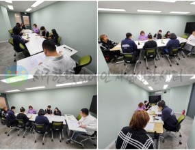 
 
각 담당자가 맡은 주요 사례별 회의 진행